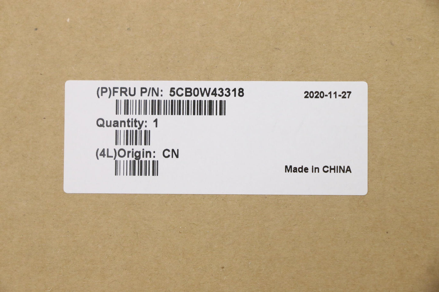 Lenovo Log Up Assy Imr Grey Dis Bu - 5CB0W43318