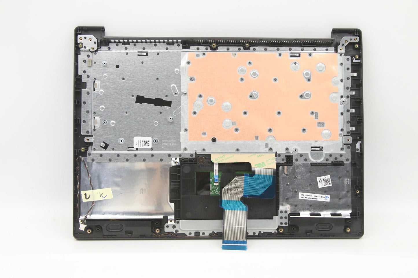 Lenovo Log Up Assy Texture Black Dis - 5CB0W43333