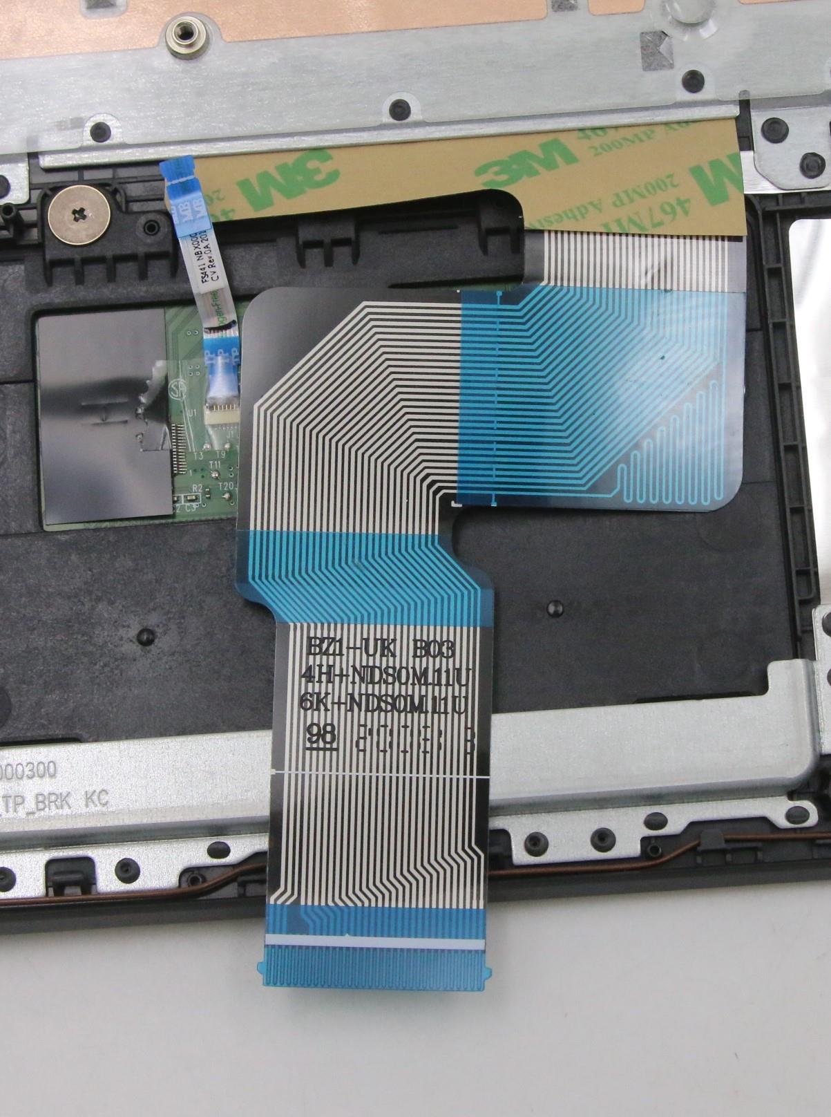Lenovo Log Up Assy Texture Black Dis - 5CB0W43351