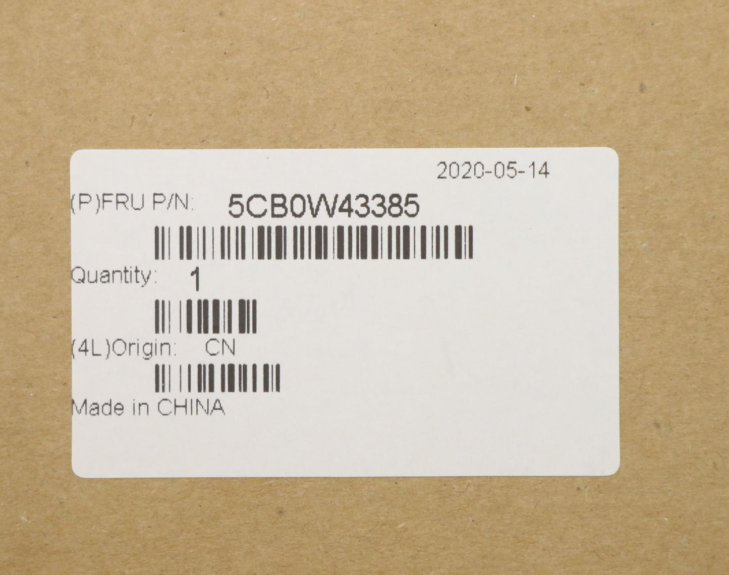 Lenovo Log Up Assy Imr Black Dis Us - 5CB0W43385