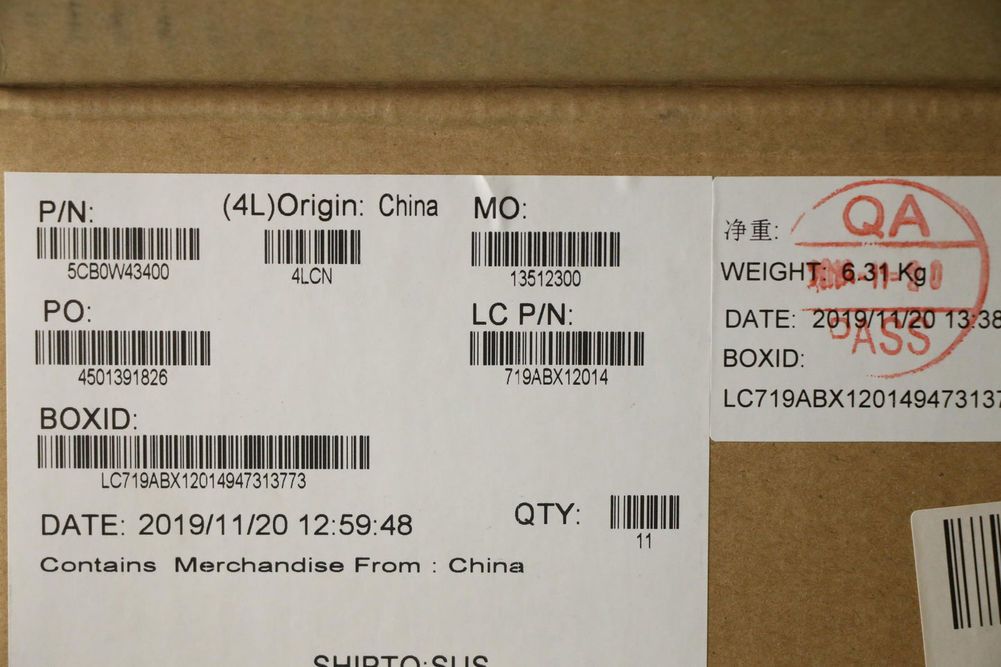 Lenovo Log Up Assy Imr Grey Dis Hb - 5CB0W43400