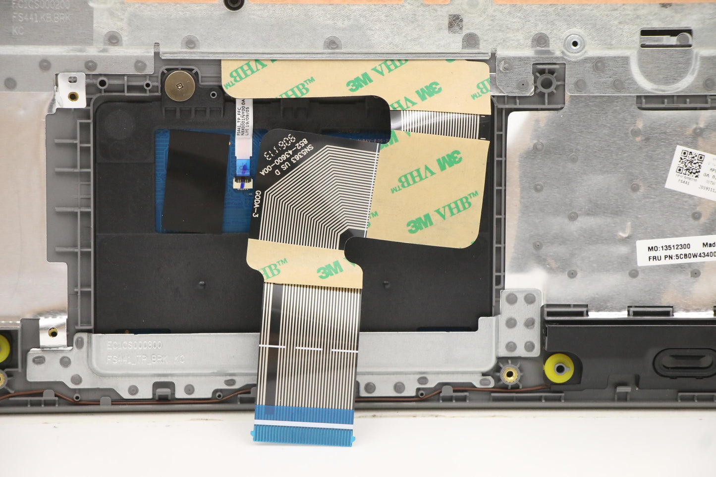 Lenovo Log Up Assy Imr Grey Dis Hb - 5CB0W43400