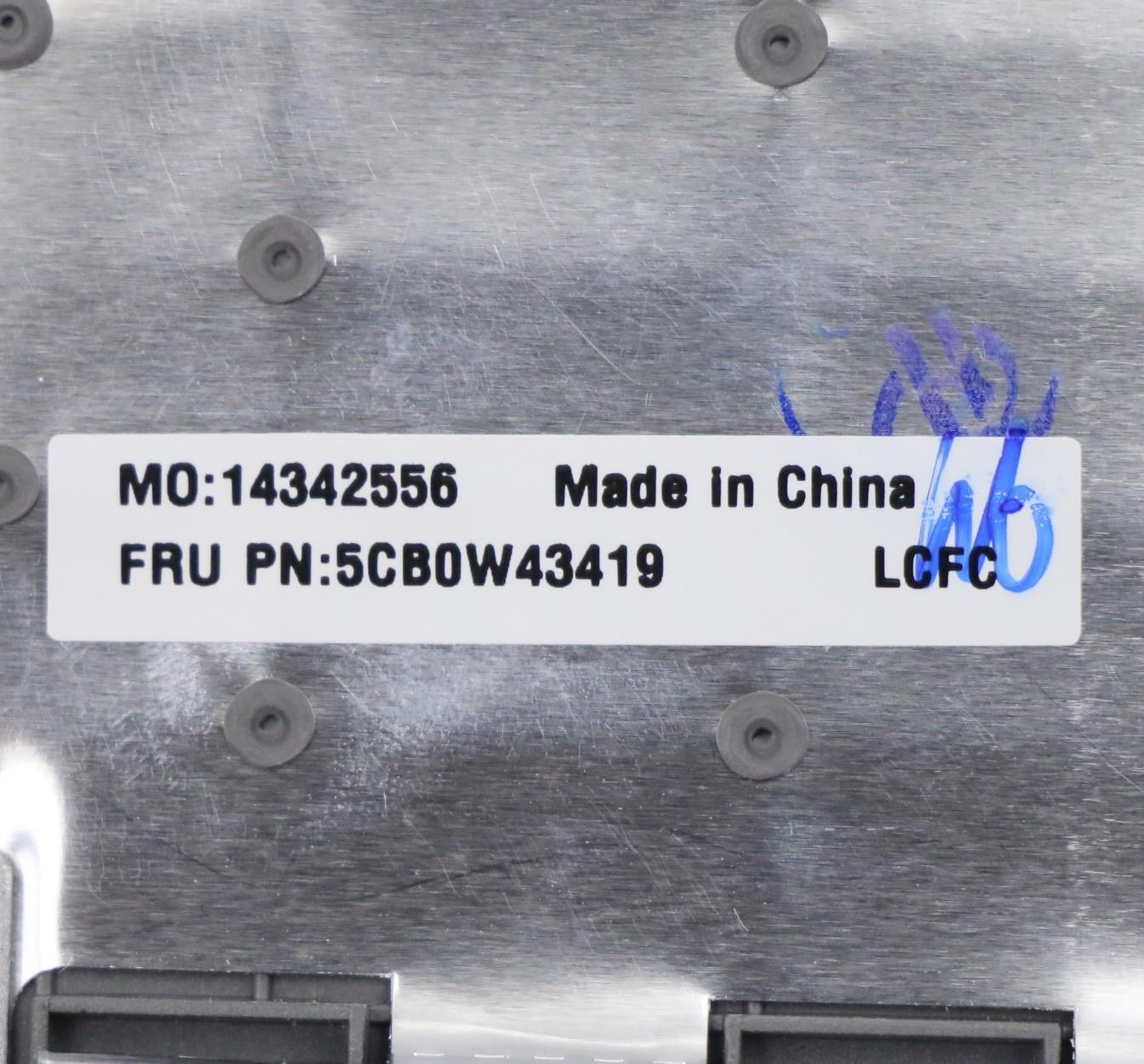Lenovo Log Up Assy Imr Grey Dis Be - 5CB0W43419