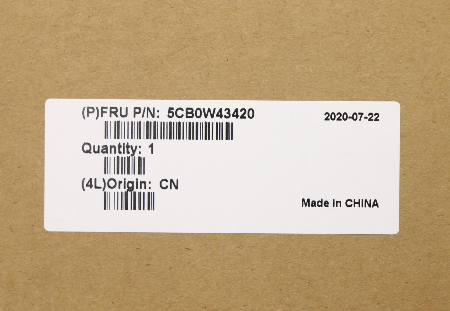 Lenovo Log Up Assy Imr Grey Dis Ar-E - 5CB0W43420