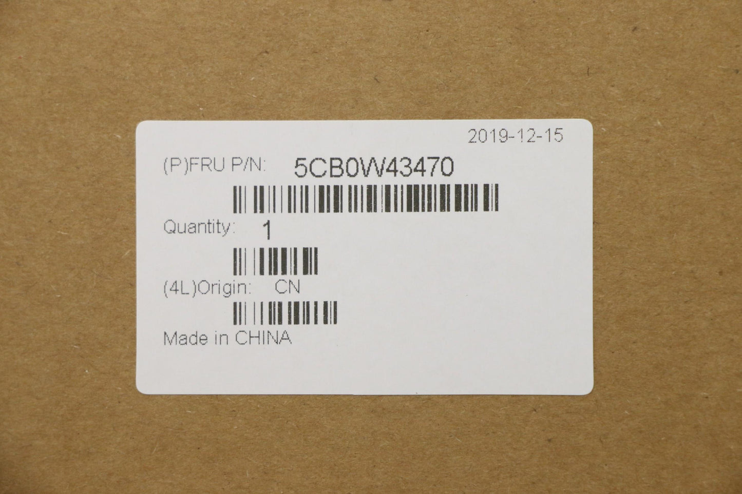 Lenovo Assembly Lower Case Mica W T-P - 5CB0W43470