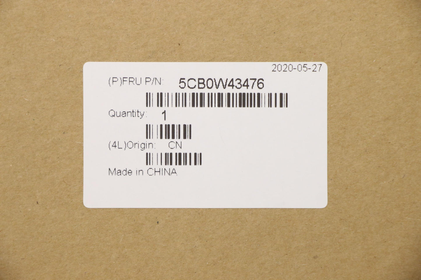Lenovo Assembly Upper Case W Kb Us Ig - 5CB0W43476
