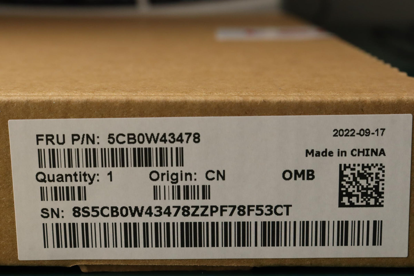 Lenovo Assembly Upper Case W Kb Fr Ig - 5CB0W43478