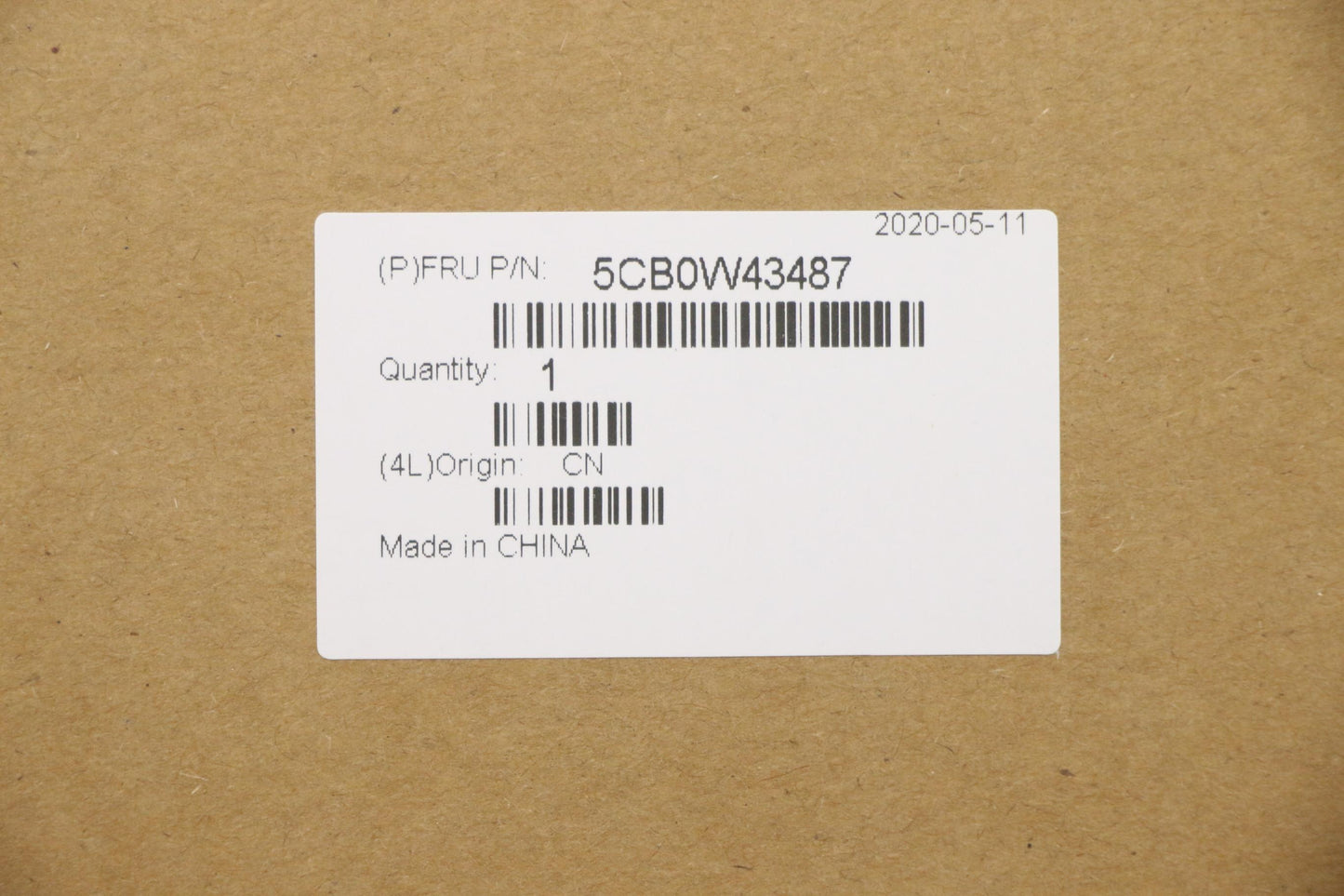 Lenovo Assembly Upper Case W Kb It Ig - 5CB0W43487