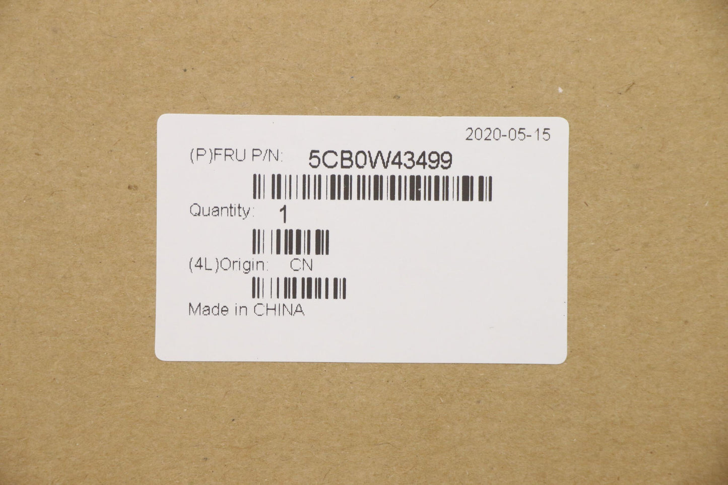 Lenovo Assembly Upper Case W Kb Tr Ig - 5CB0W43499
