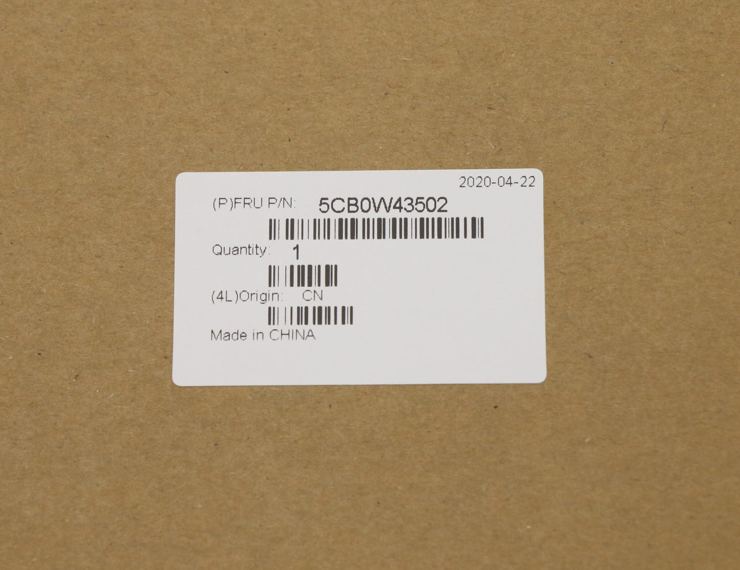 Lenovo Assembly Upper Case W Kb Usa I - 5CB0W43502