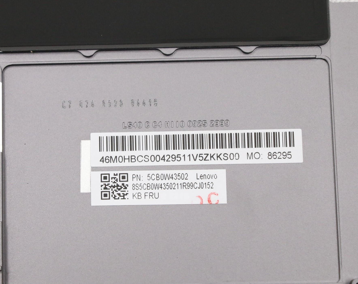 Lenovo Assembly Upper Case W Kb Usa I - 5CB0W43502