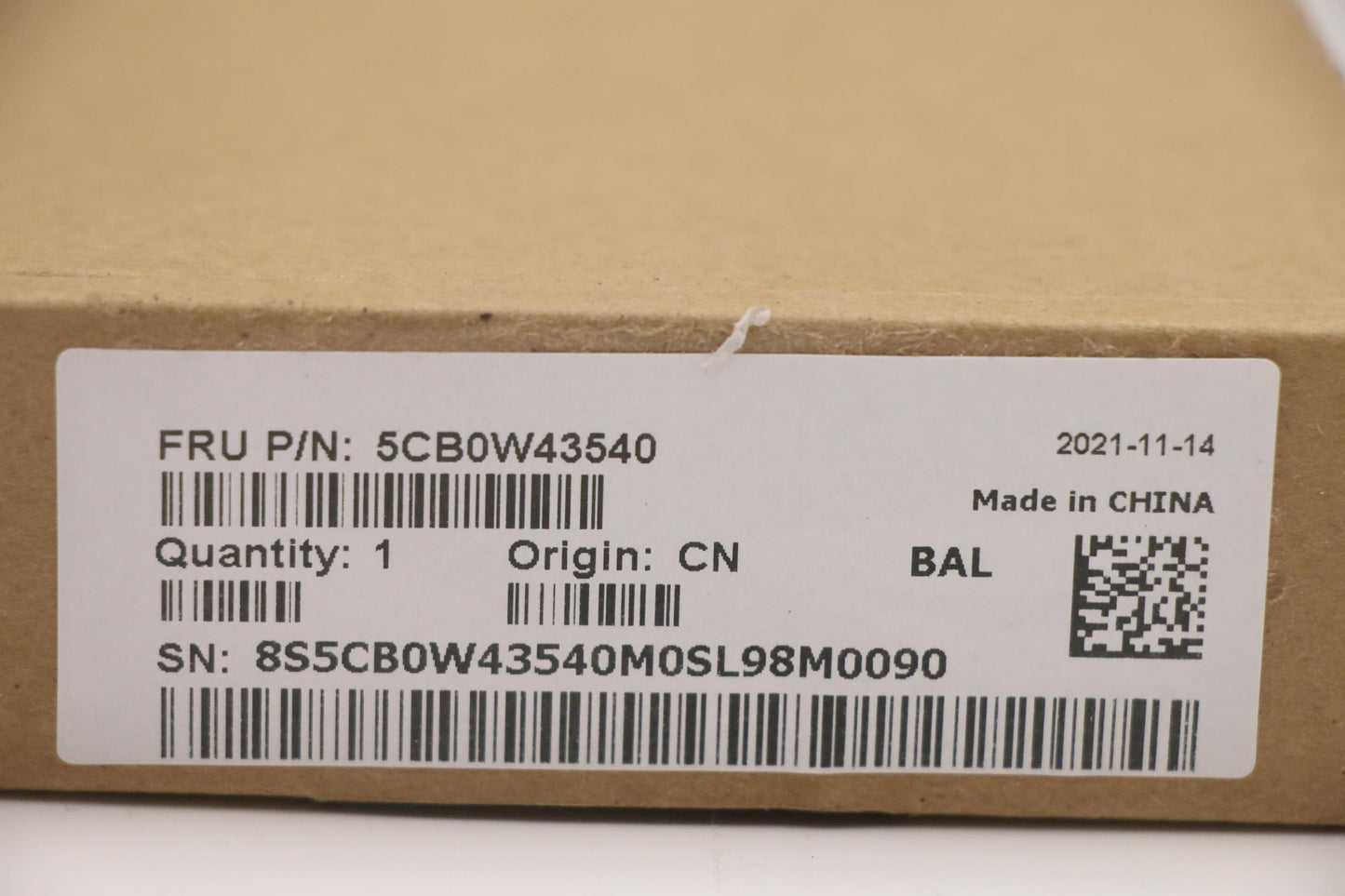 Lenovo Lcd Cover Lnv Iron - 5CB0W43540