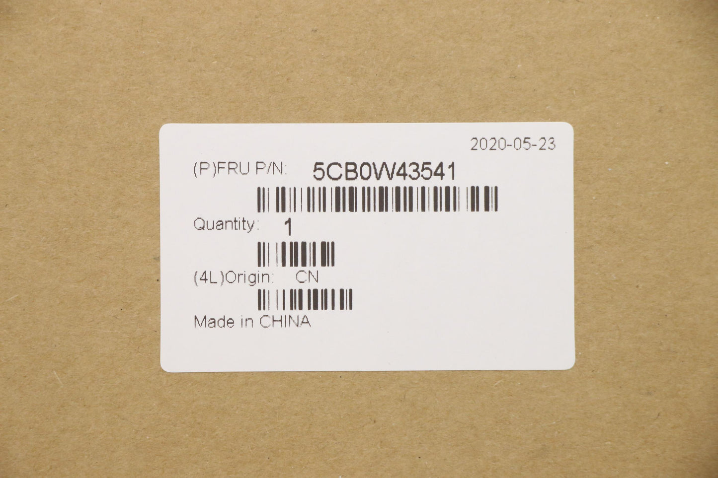 Lenovo Up Assy Iron W Blkb Us - 5CB0W43541