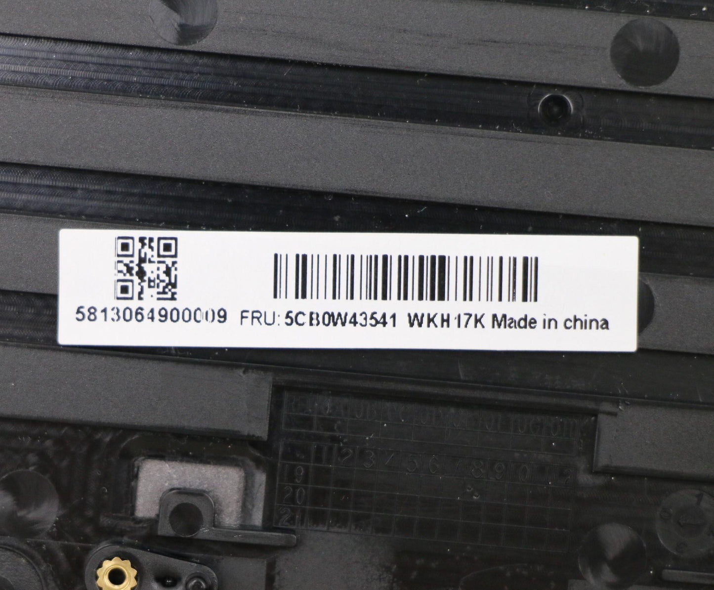Lenovo Up Assy Iron W Blkb Us - 5CB0W43541