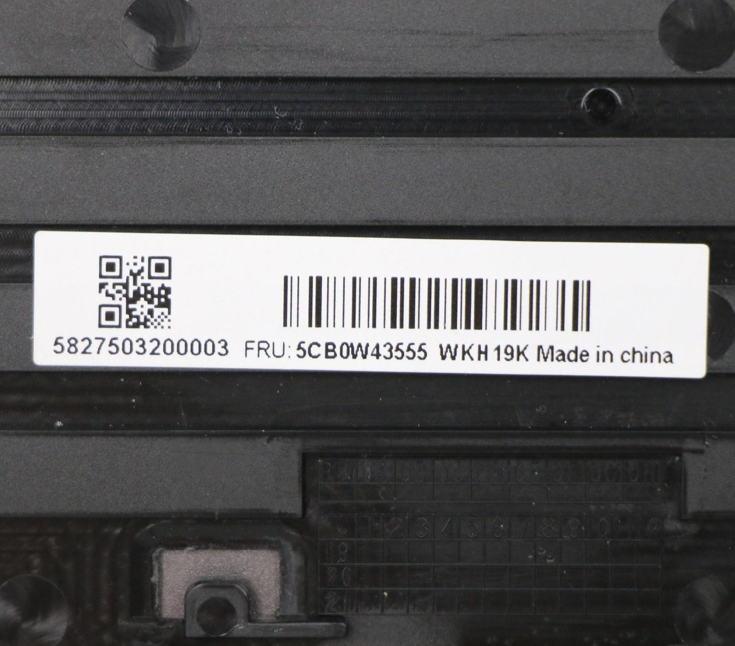 Lenovo Up Assy Iron W Blkb Port - 5CB0W43555