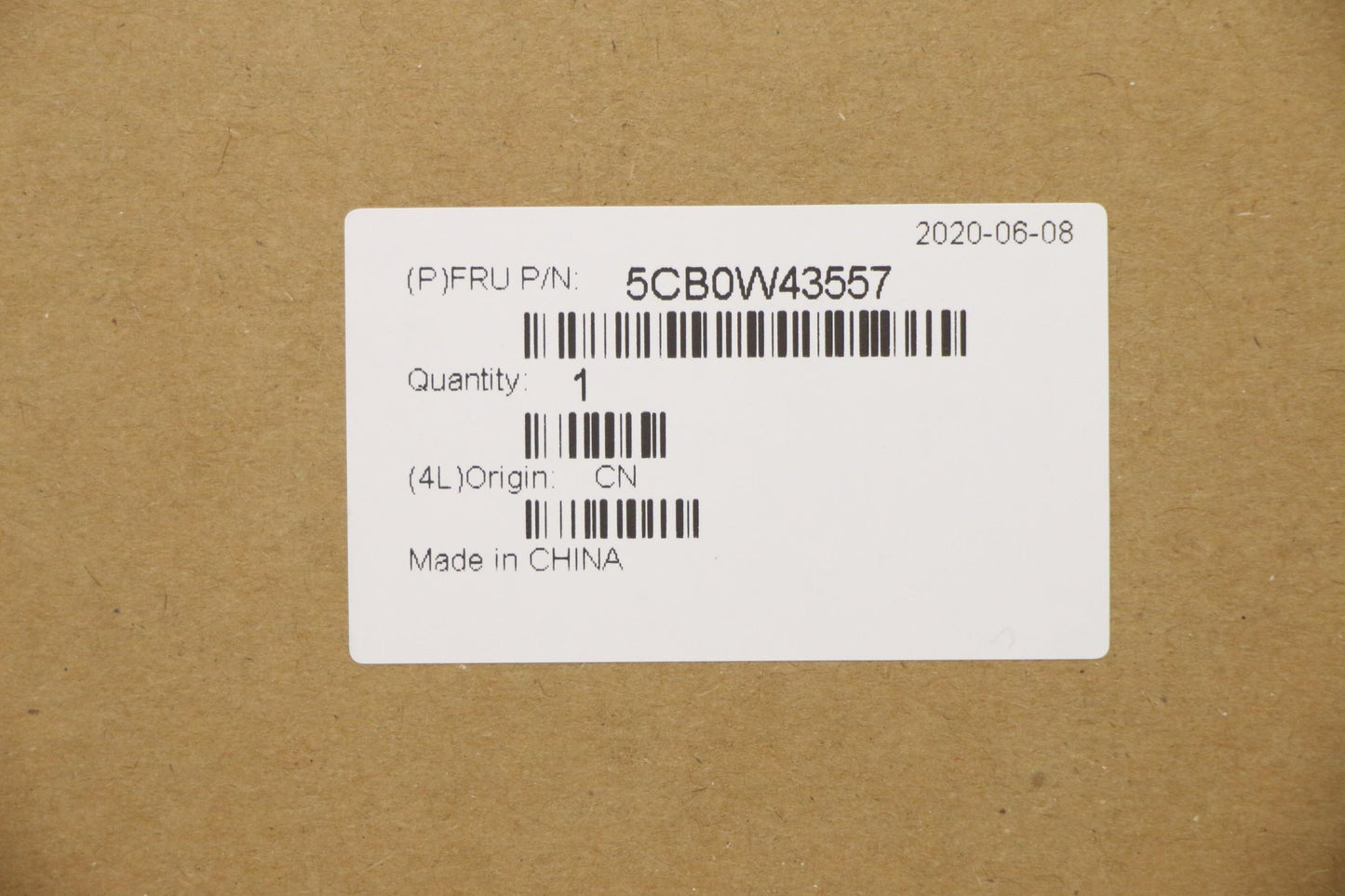 Lenovo Up Assy Iron W Blkb Cf-En - 5CB0W43557