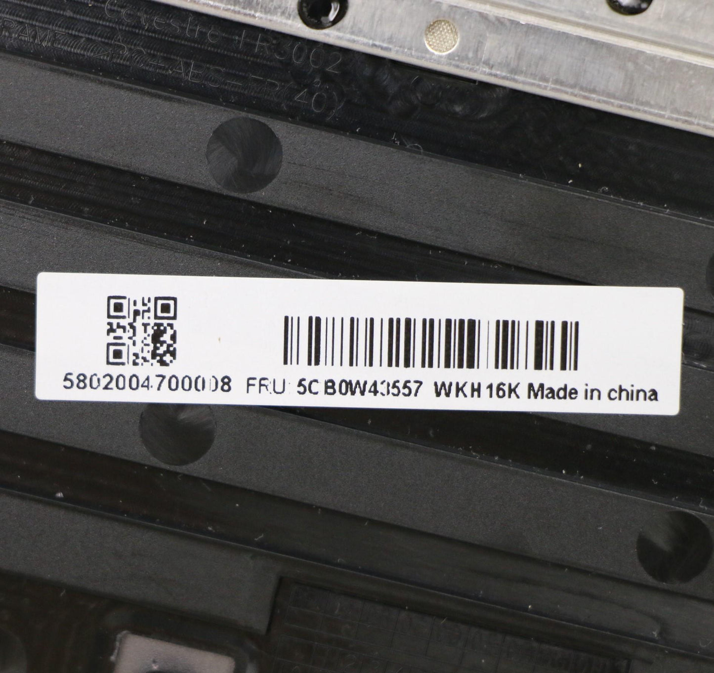 Lenovo Up Assy Iron W Blkb Cf-En - 5CB0W43557