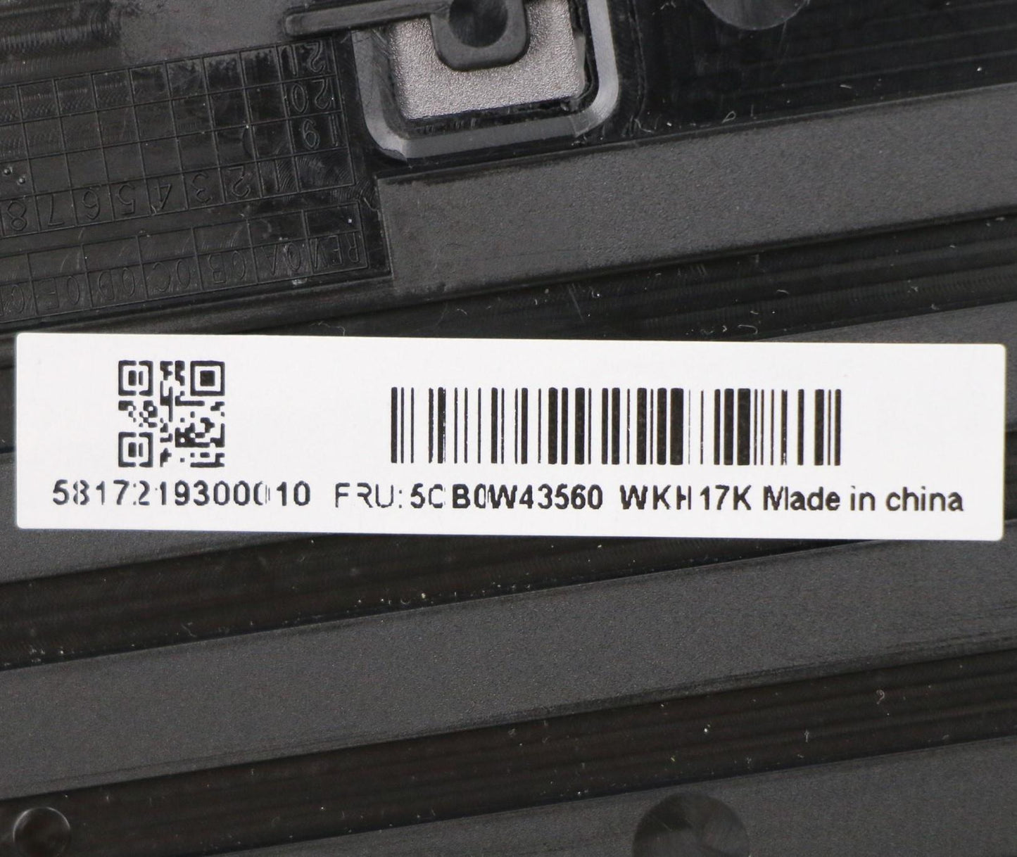 Lenovo Up Assy Iron W Blkb Ger - 5CB0W43560