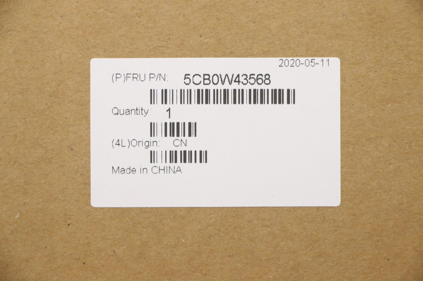 Lenovo Up Assy Iron W Blkb Cz-Sk - 5CB0W43568