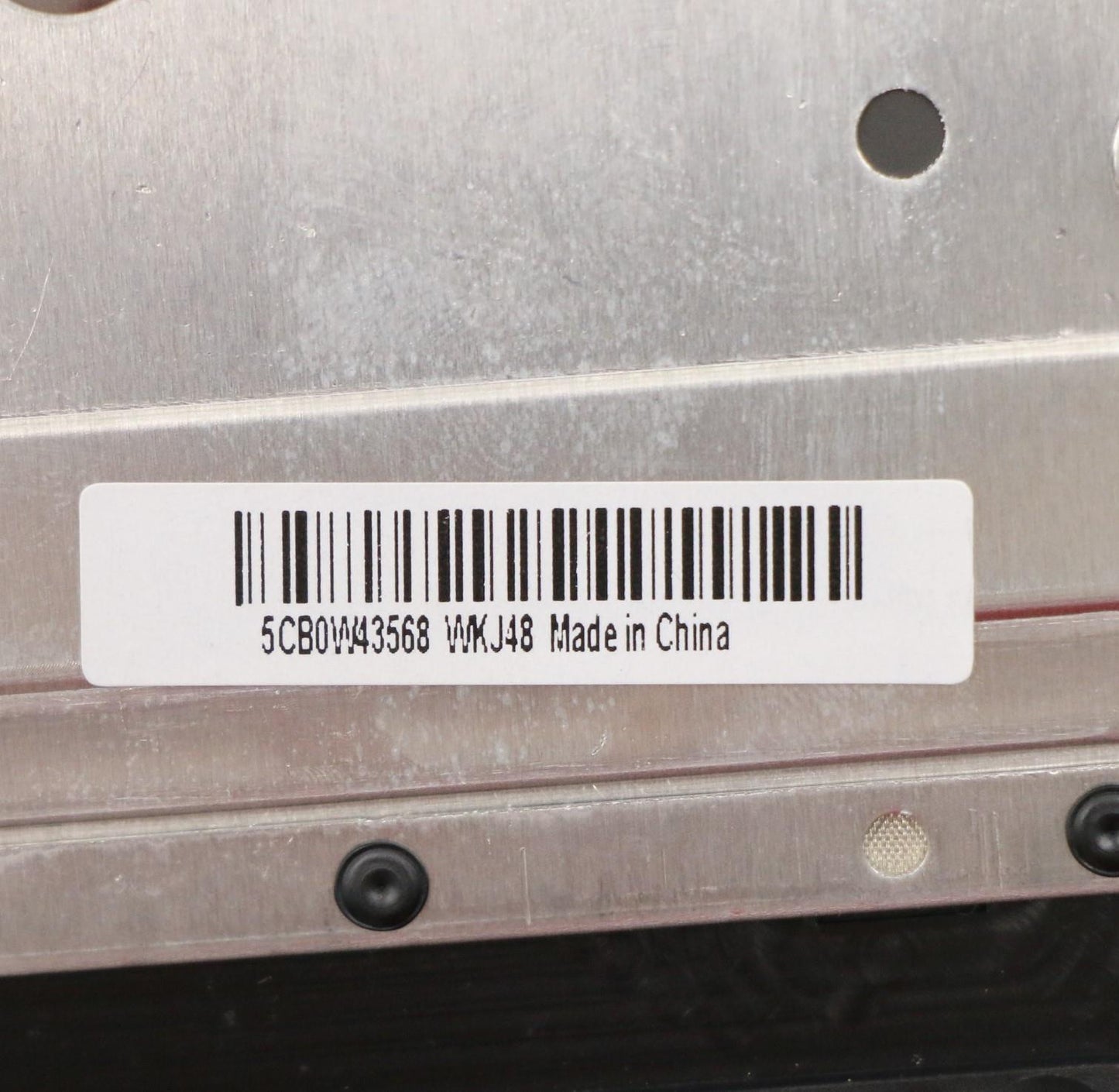 Lenovo Up Assy Iron W Blkb Cz-Sk - 5CB0W43568