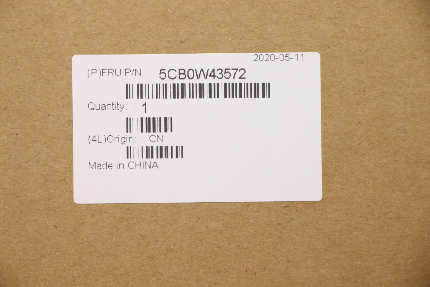 Lenovo Up Assy Iron W Blkb Usa - 5CB0W43572