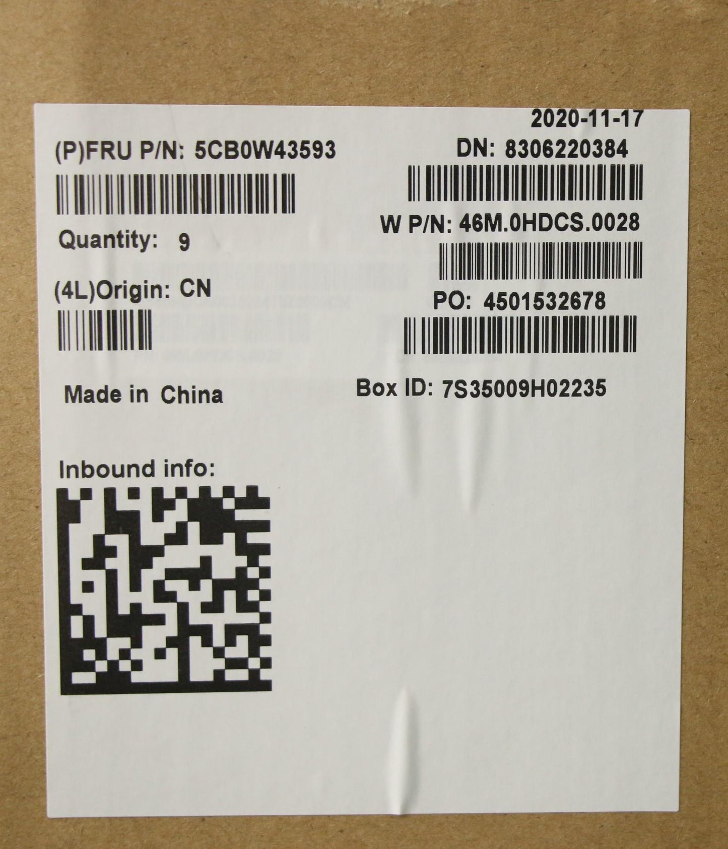 Lenovo Assembly Upper Case W Kb Sw Ig - 5CB0W43593