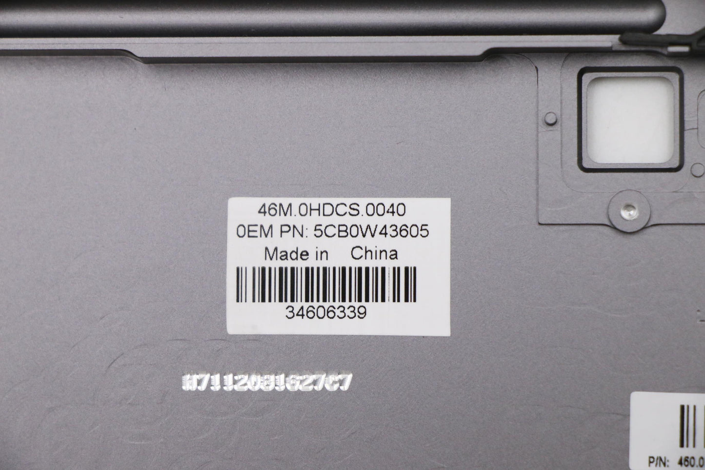 Lenovo Assembly Upper Case W Kb Fr Ig - 5CB0W43605
