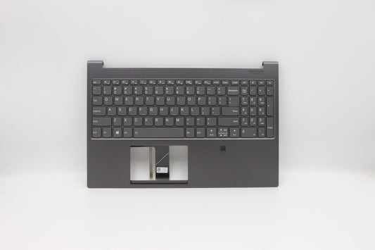 Lenovo C-Cover with Keyboard, USA English, Iron Grey, Backlight - 5CB0W43606