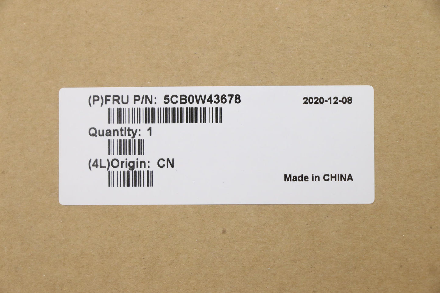 Lenovo Gs343 Log Up Assy Log Up Us Sr - 5CB0W43678