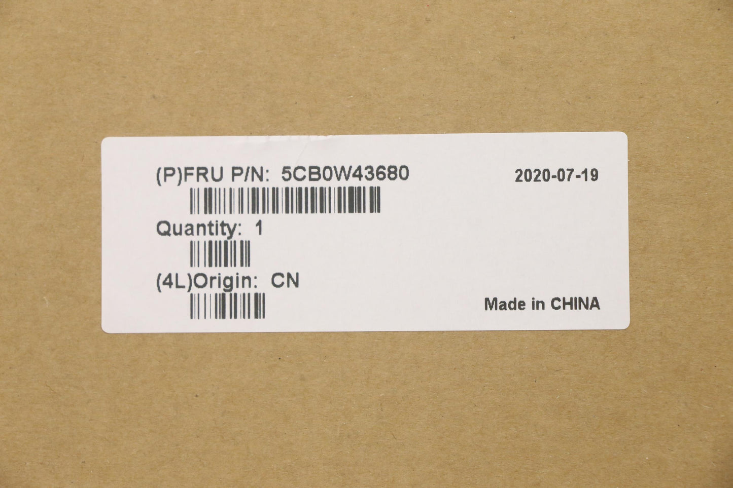 Lenovo Gs340 Log Up Assy Up Asm Ar-E - 5CB0W43680