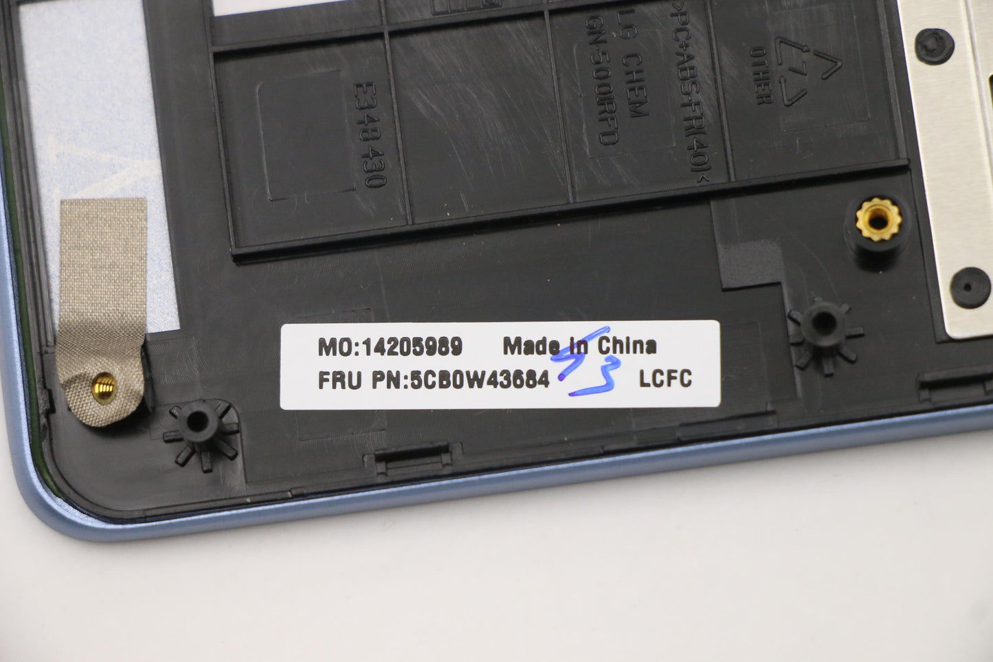Lenovo Gs340 Log Up Assy Up Asm Cz-Sk - 5CB0W43684