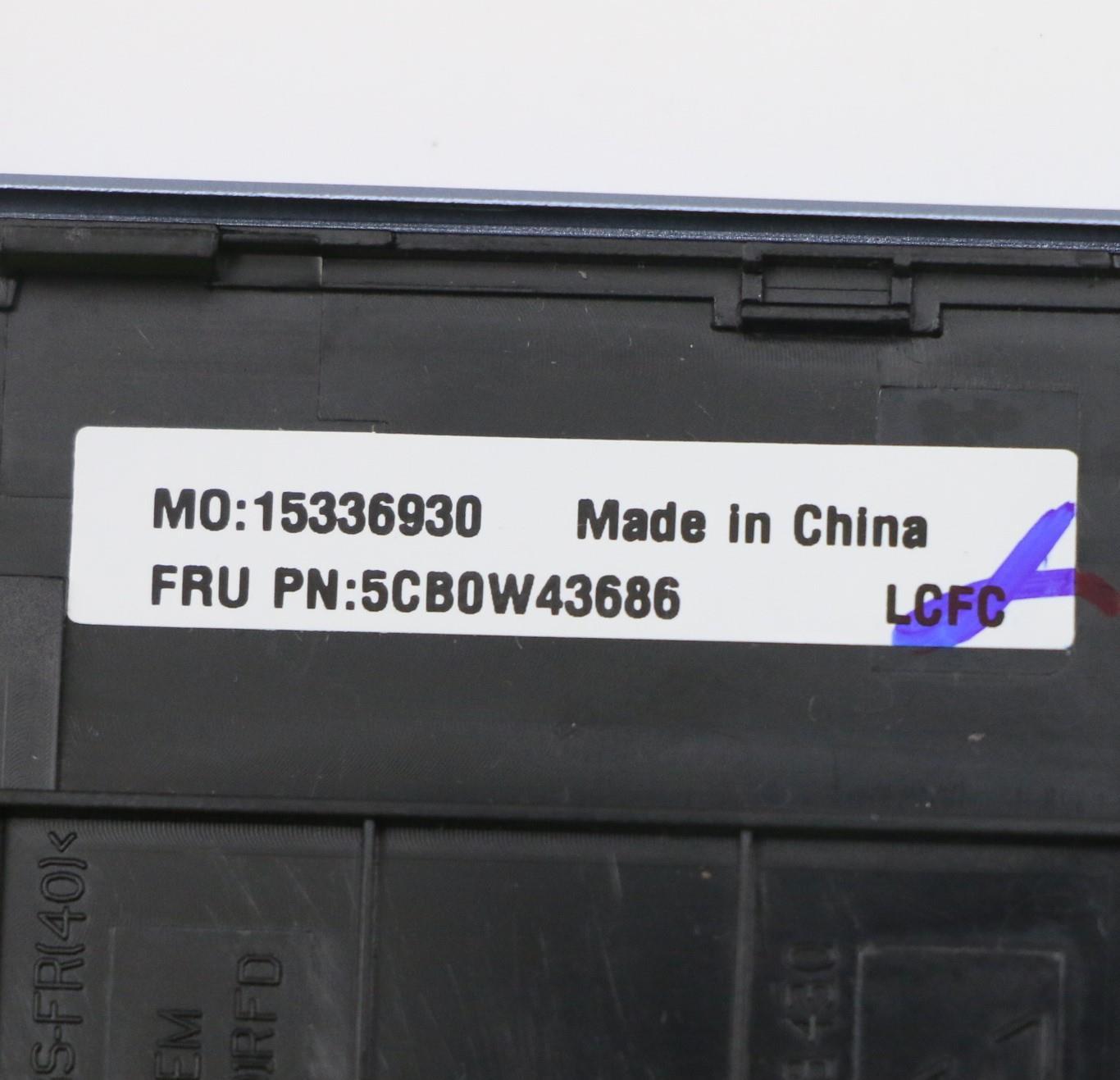 Lenovo Gs340 Log Up Assy Up Asm Us In - 5CB0W43686