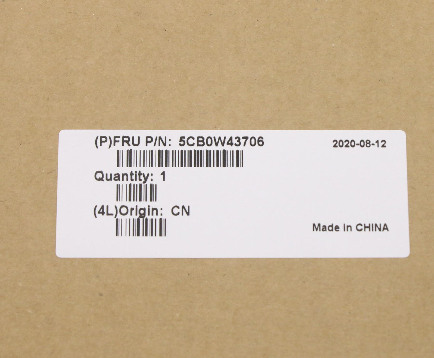 Lenovo Gs340 Log Up Assy Up Asm Ch Bu - 5CB0W43706