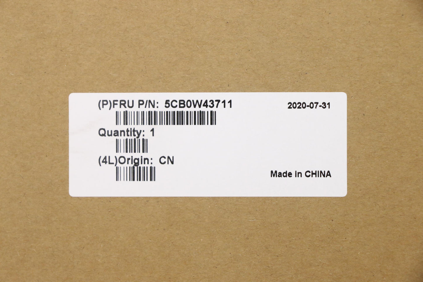 Lenovo Gs340 Log Up Assy Up Asm Usa B - 5CB0W43711