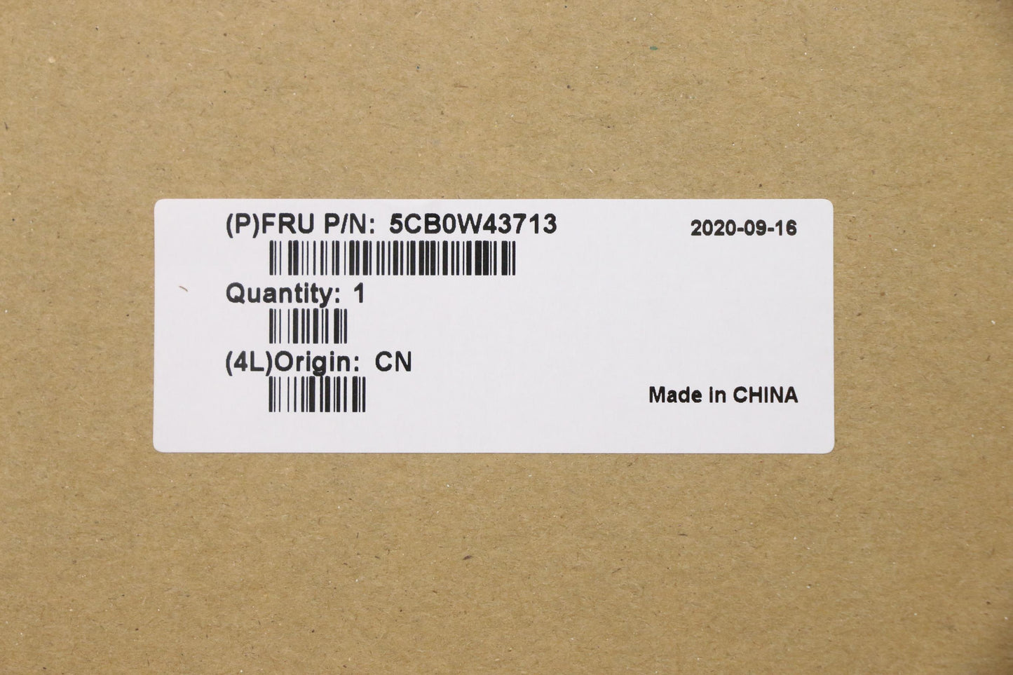 Lenovo Gs340 Log Up Assy Up Asm Be Sr - 5CB0W43713