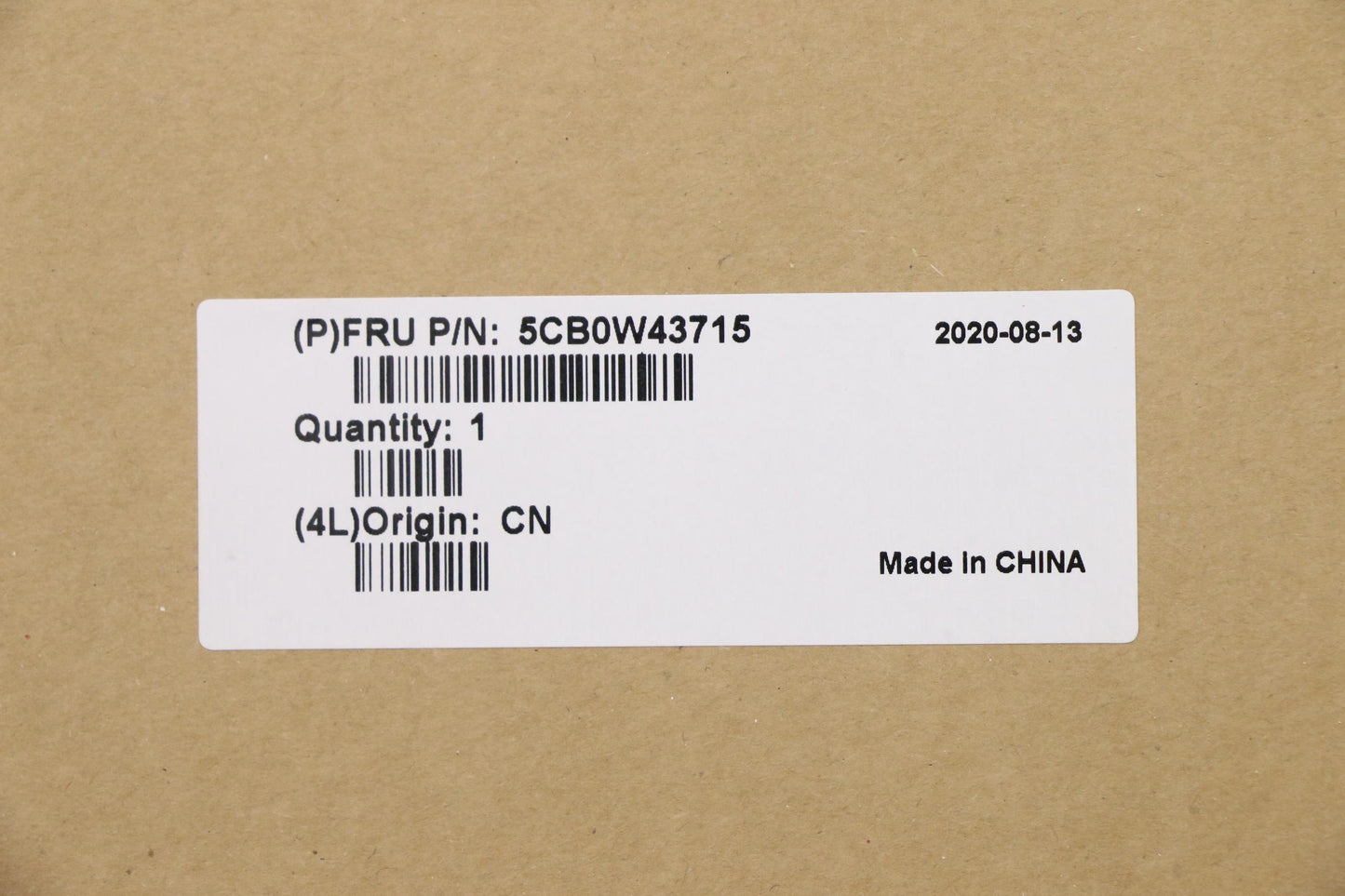 Lenovo Gs340 Log Up Assy Up Asm Bu Sr - 5CB0W43715