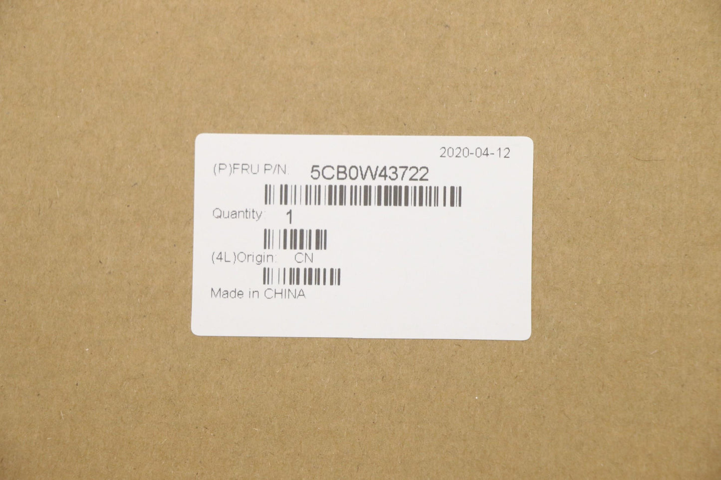Lenovo Gs340 Log Up Assy Up Asm Gr Sr - 5CB0W43722