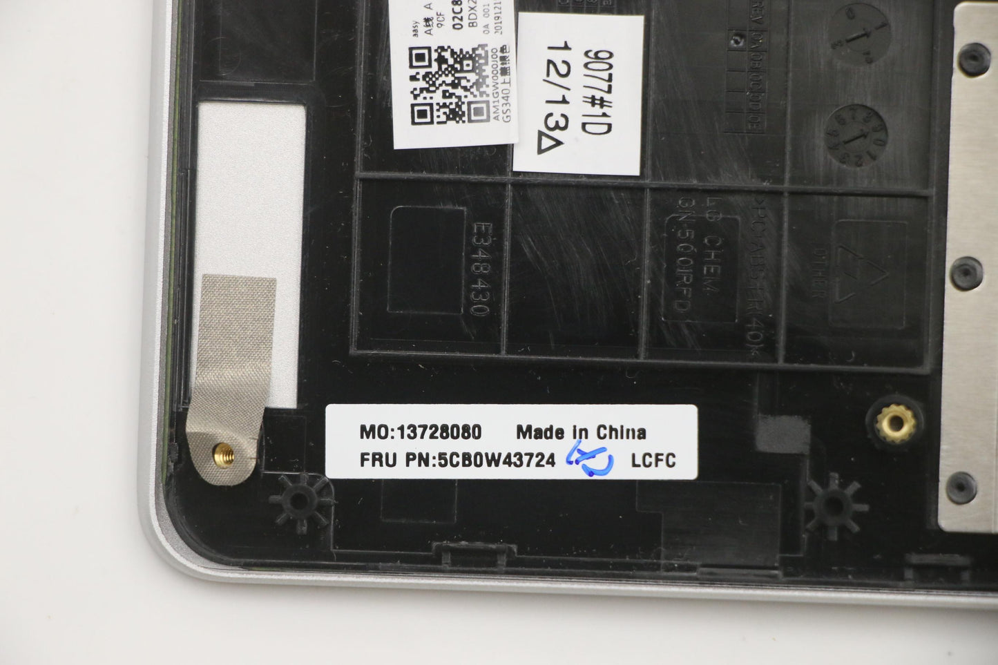 Lenovo Gs340 Log Up Assy Up Asm Hb Sr - 5CB0W43724