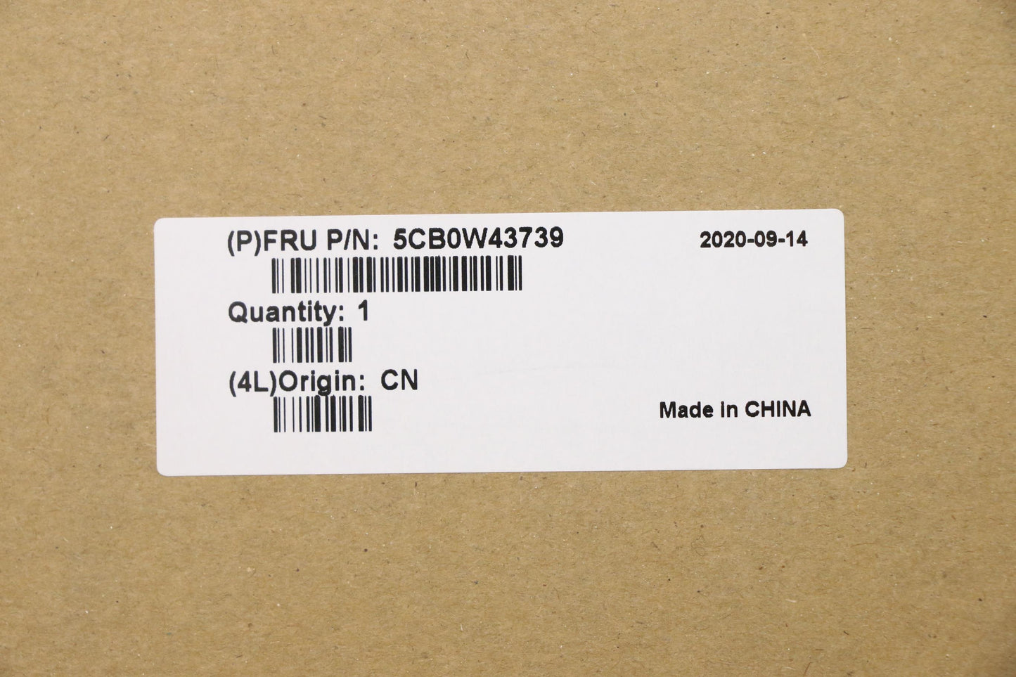 Lenovo Gs340 Log Up Assy Up Asm Ti Sr - 5CB0W43739