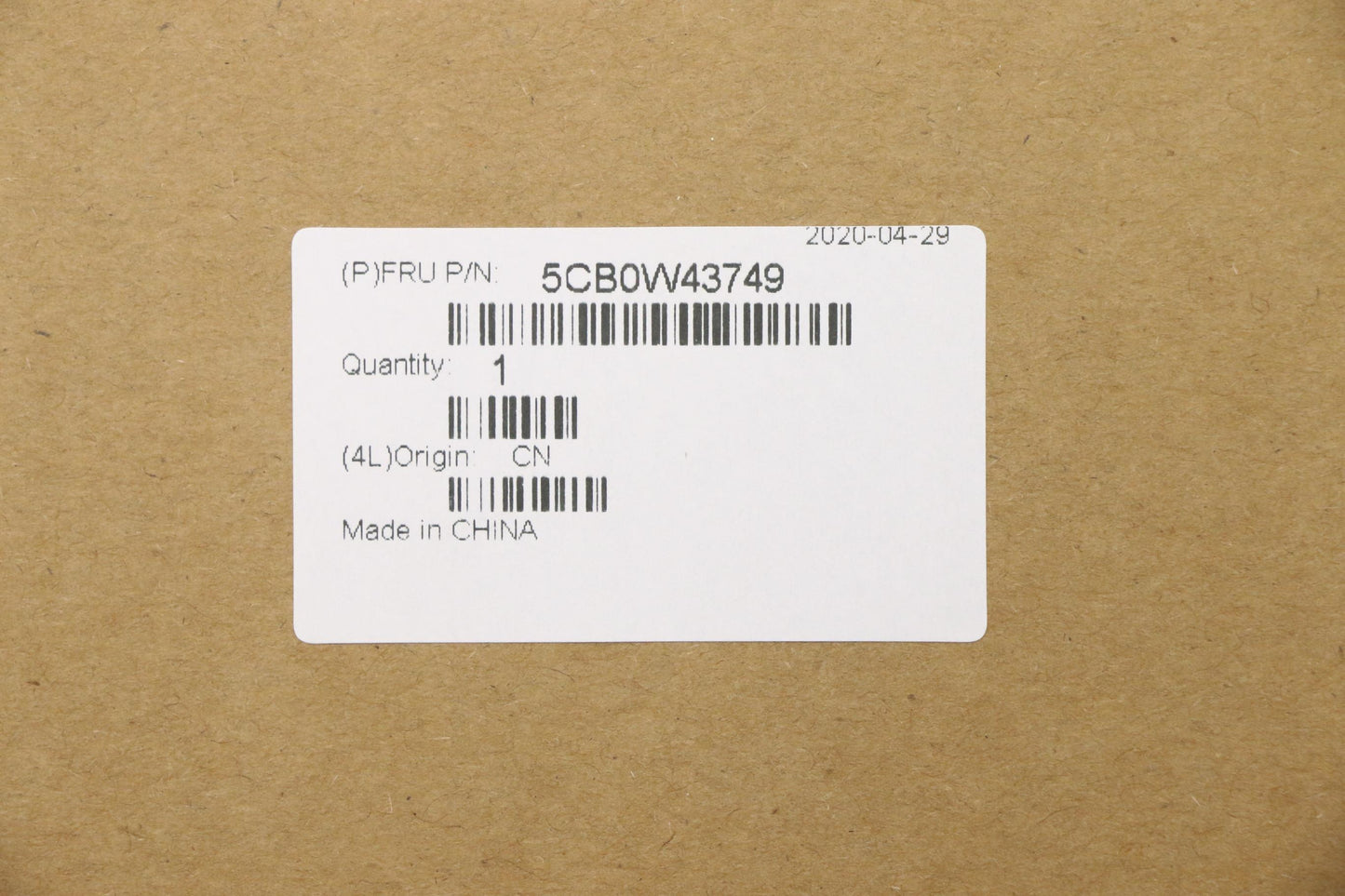 Lenovo Lf3 Lcd Cover W Hinge Cable In - 5CB0W43749