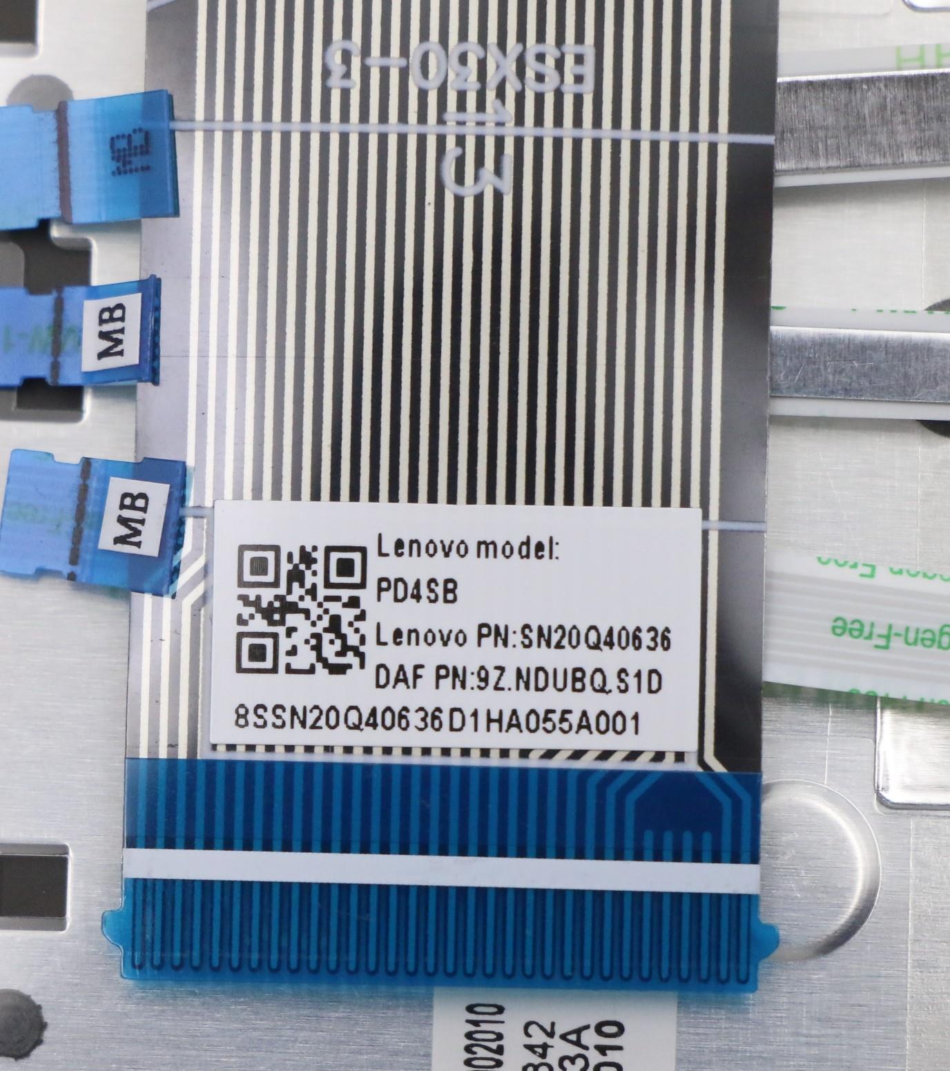 Lenovo Lf3 Kb Usi Bl Grey W Top Assy - 5CB0W43757