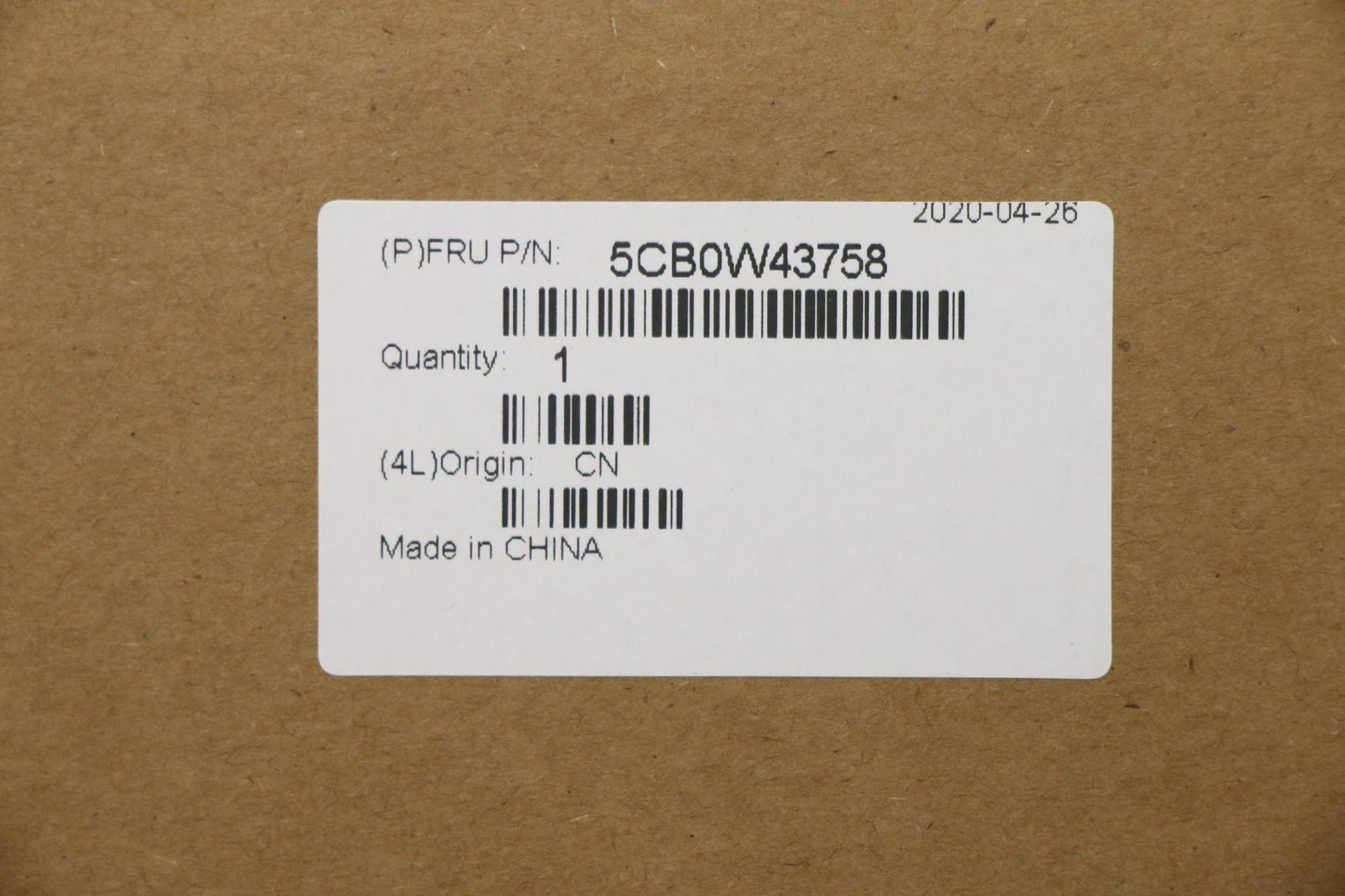 Lenovo Lf3Kb Us Only Bl Grey W Top W - 5CB0W43758