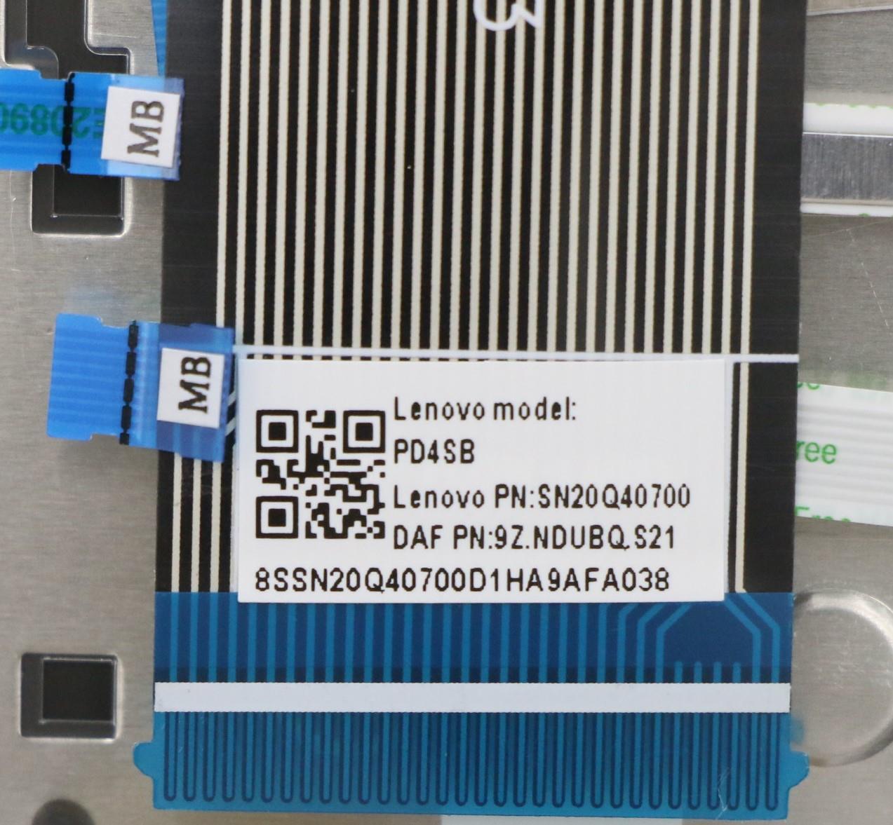 Lenovo Lf3Kb Us Only Bl Grey W Top W - 5CB0W43758