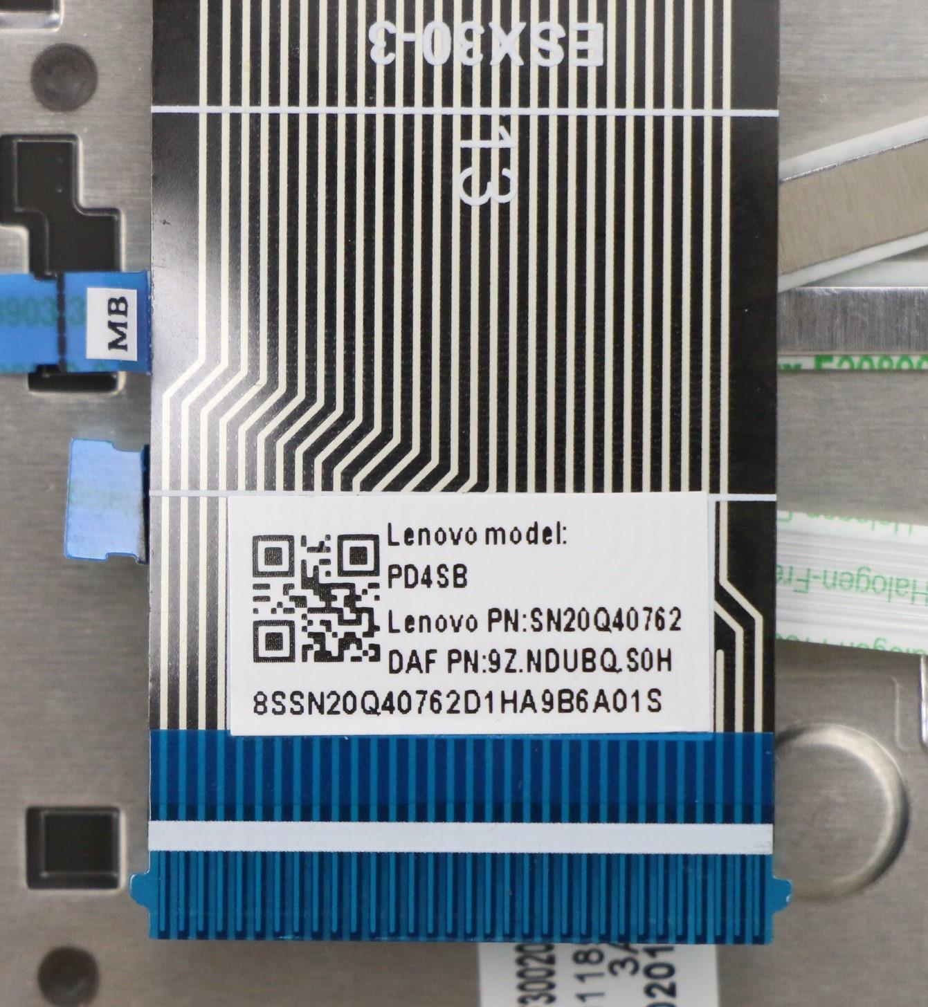 Lenovo Lf3 Kb Hbw Bl Grey W Top Assy - 5CB0W43764