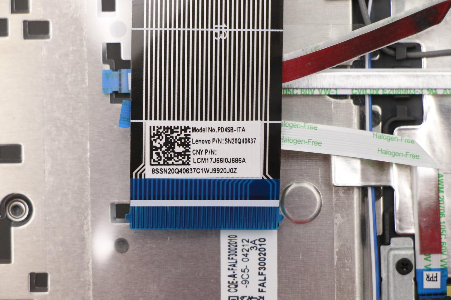 Lenovo Lf3 Kb Ita Bl Grey W Top Assy - 5CB0W43768