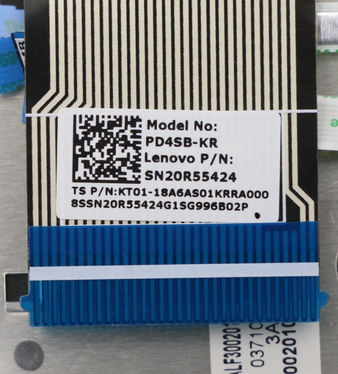 Lenovo Lf3 Kb Kor Bl Grey W Top Assy - 5CB0W43770