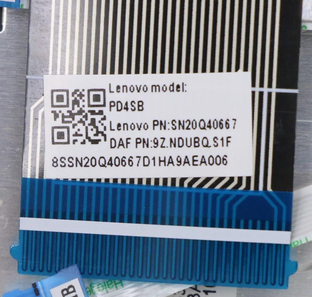 Lenovo Lf3 Kb Svn Bl Grey W Top Assy - 5CB0W43777