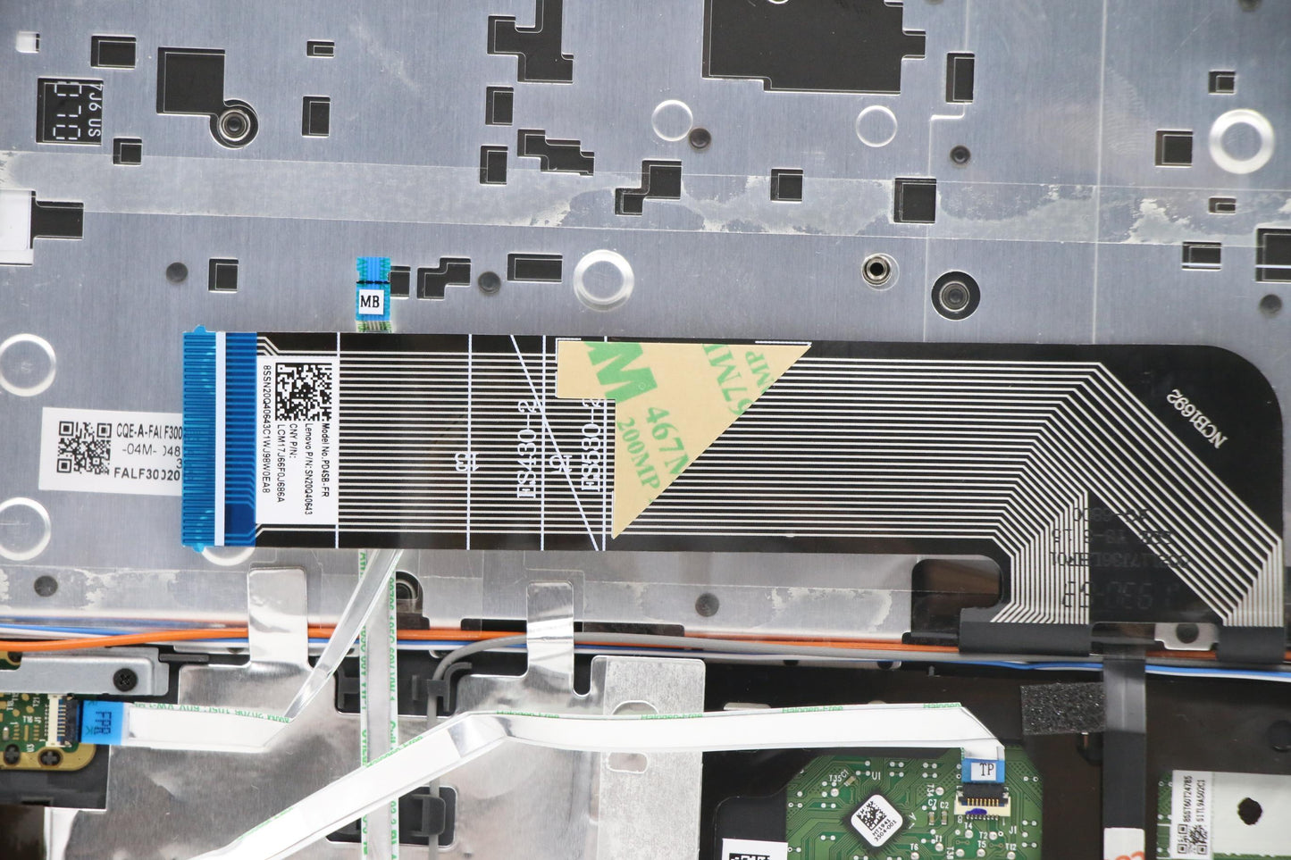 Lenovo Lf3 Kb Fre Bl Grey W Top Assy - 5CB0W43792