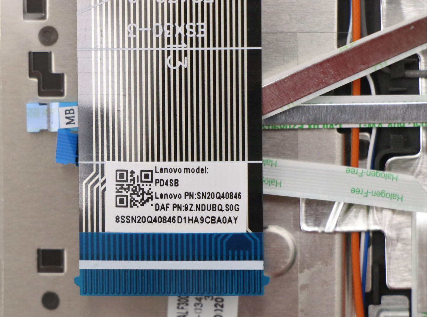 Lenovo Lf3 Kb Ger Bl Grey W Top Assy - 5CB0W43794