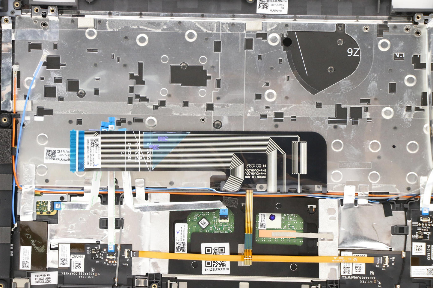 Lenovo Lf3 Kb Scan Bl Grey W Top Assy - 5CB0W43804